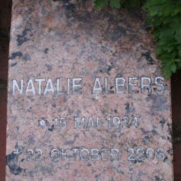 ALBERS Natalie 1924-2008