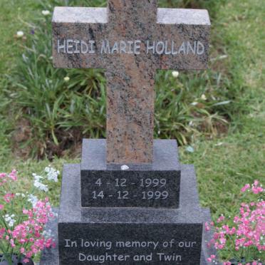 HOLLAND Heidi Marie 1999-1999
