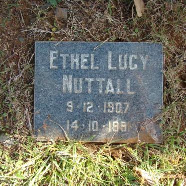 NUTTALL Ethel Lucy 1907-1991