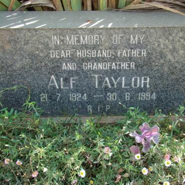 TAYLOR Alf  1924-1994