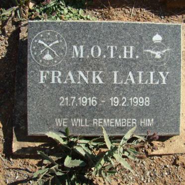 LALLY Frank 1916-1998