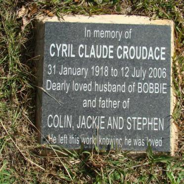 CROUDACE Cyril Claude 1918-2006