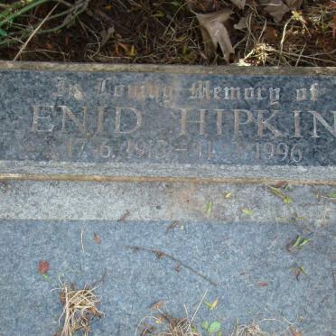 HIPKIN Enid 1913-1996