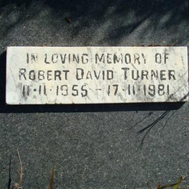 TURNER Robert David 1955-1981