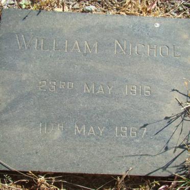 NICHOL William 1916-1967