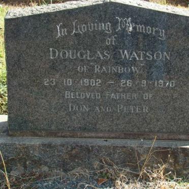 WATSON Douglas 1902-1970