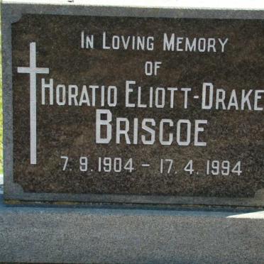 BRISCOE Horatio Eliott-Drake 1904-1994