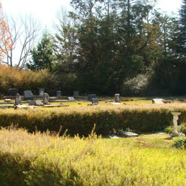 3. Overview on Himeville Cemetery