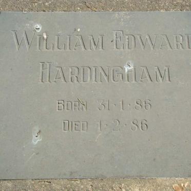 HARDINGHAM William Edward 1?86-1?86