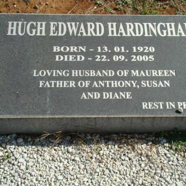 HARDINGHAM Hugh Edward 1920-2005