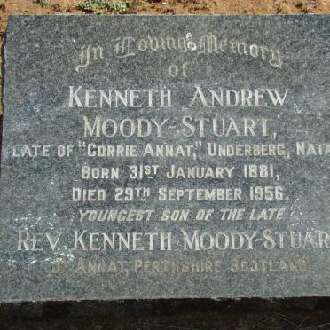 STUART Kenneth Andrew, Moody 1881-1956