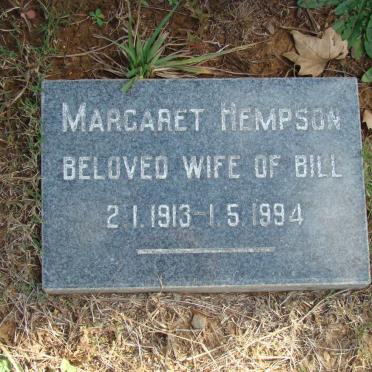 HEMPSON Margaret 1913-1994