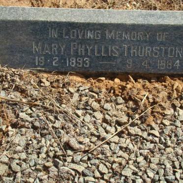 THURSTON Mary Phyllis 1893-1984