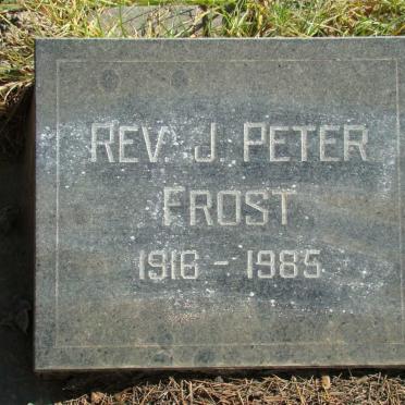 FROST J. Peter 1916-1985