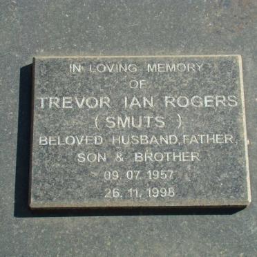 SMUTS Trevor Ian Rogers 1957-1998