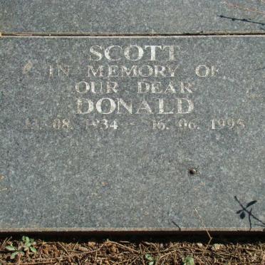 SCOTT Donald 1934-1995