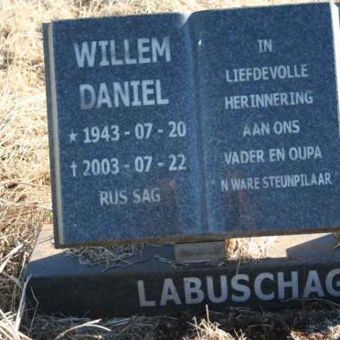 LABUSCHAGNE Willem Daniel 1943-2003
