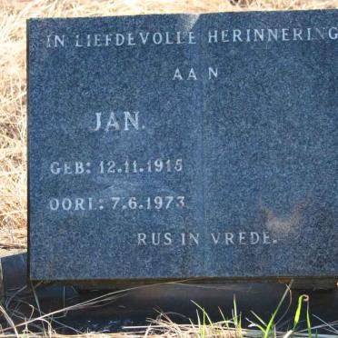 CILLIERS Jan 1915-1973