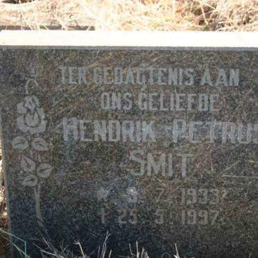 SMIT Hendrik Petrus 1933-1997