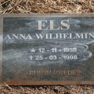 ELS Anna Wilhelmina 1938-1998