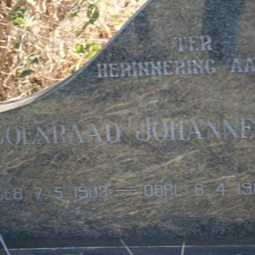 PALMER Coenraad Johannes 1903-1985