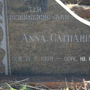 PALMER Coenraad Johannes 1903-1985 &amp; Anna Catharina 1909-1990