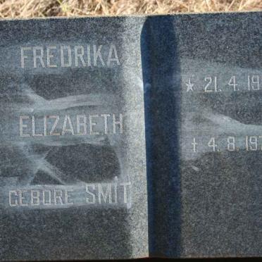 SMITH Thomas William 1911-1983 &amp; Frederika Elizabeth nee SMIT 1915-1979