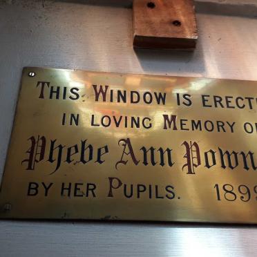 POWNALL Phebe Ann