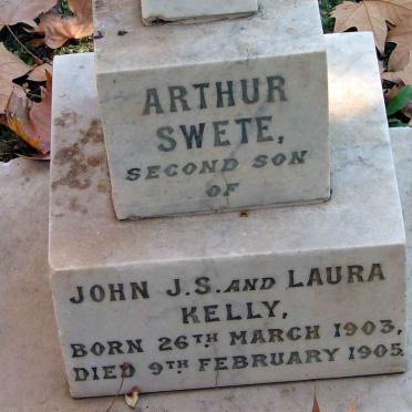 KELLY Arthur Swete 1903-1905