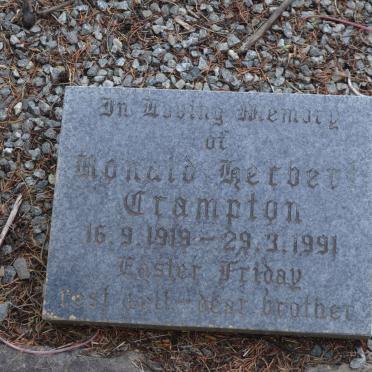 CRAMPTON Ronald Herbert 1919-1991