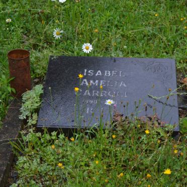 CARROLL Isabel Amelia 1890-1984