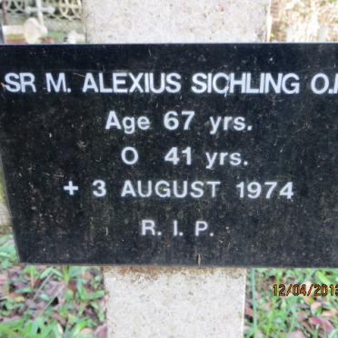 SICHLING Alexius -1974