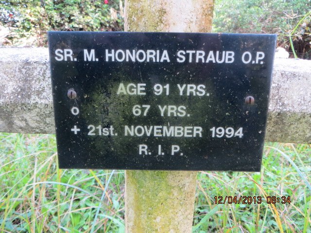 STRAUB Honoria -1994