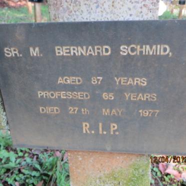 SCHMID Bernard -1977