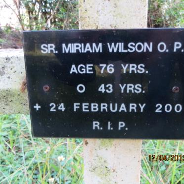 WILSON Miriam -2000