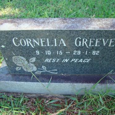 GREEVES Cornelia 1915-1982