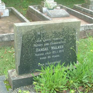 WALKER Randal   -1970