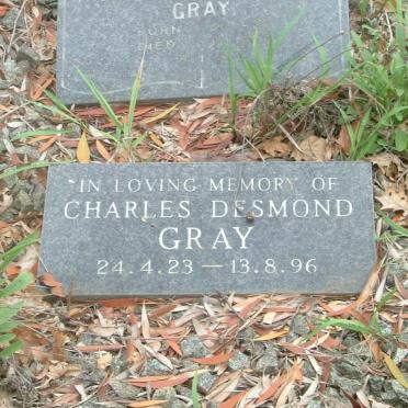 GRAY Charles Desmond 1923-1996
