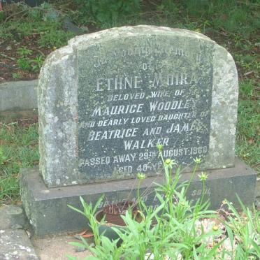 WOODLEY Ethne Moira nee WALKER  -1960