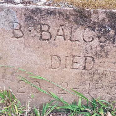 BALCOMB B. -1939
