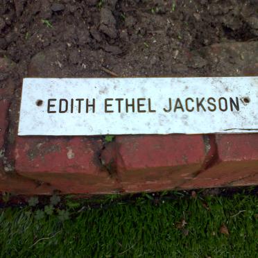 JACKSON Edith Ethel