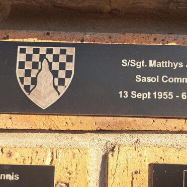 CILLIERS Mathys 1955-2014