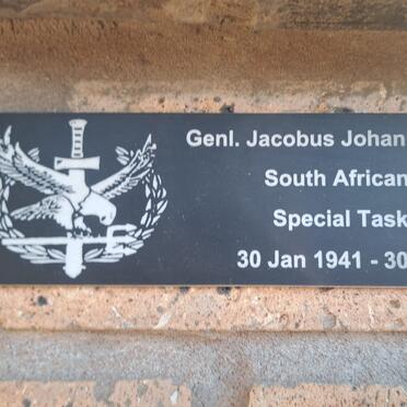 SWARDT Jacobus Johannes, de 1941-2023