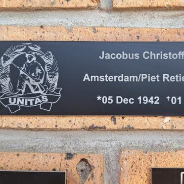 JOUBERT Jacobus Christoffel 1942-2021