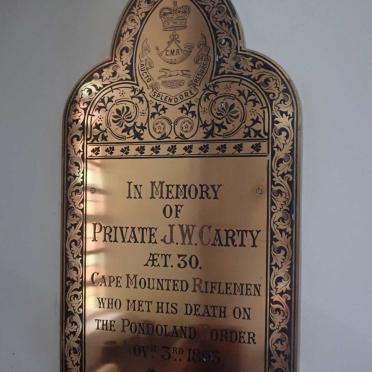 CARTY J.W. -1893