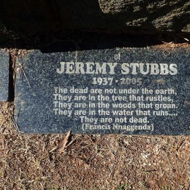 STUBBS Jeremy 1937-2005