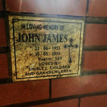 JAMES John 1955-2014