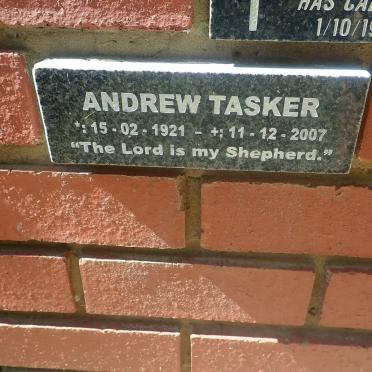 TASKER Andrew 1921-2007