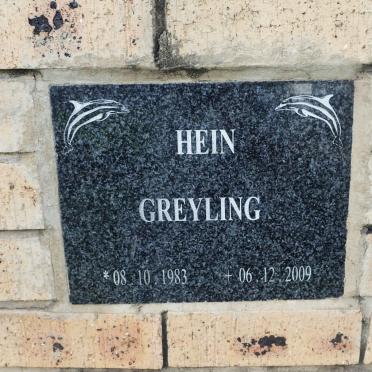 GREYLING Hein 1983-2009