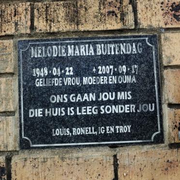 BUITENDAG Melodie Maria 1948-2007